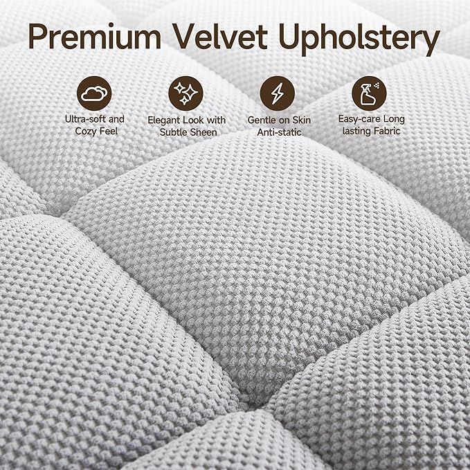 70.9" Chaise Lounge Chair Indoor, Oversized Boucle Upholstered Sofa Bed, Adjustable Backrest Deep Seat Reading Chair, Sofas Couches for Living Room with Storage, Cup Holders & 360° Swivel Side Table