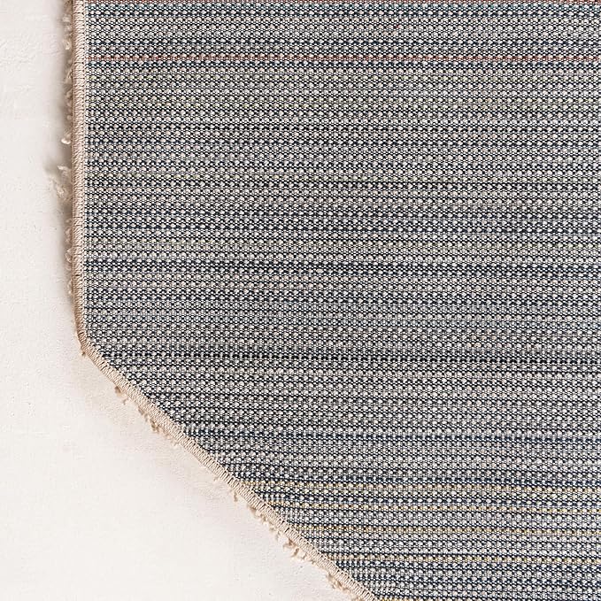 Unique Loom Solid Shag Collection Area Rug (4' Octagon, Taupe)