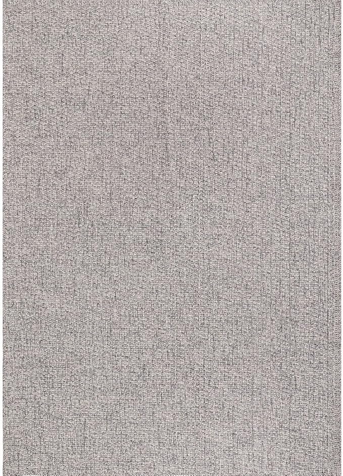 Easy Jute Rug 9x12 Indoor Outdoor Natural Rugs Solid Fiber Rug Woven Area Rug Boho Easy Clean Inside Carpet for Living Room Bedroom Dining Room Hallway or Outdoor Patio Porch (9 X 12 Silver)