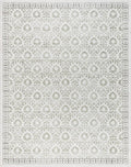 Gertmenian Indoor Boho Area Rug | Home Decor for Entryway, Bedroom, Living Room, Office, Kitchen | Non Slip, Soft, Printed Accent Rugs | Esme, Sage, 9x13 Extra Large, 24570