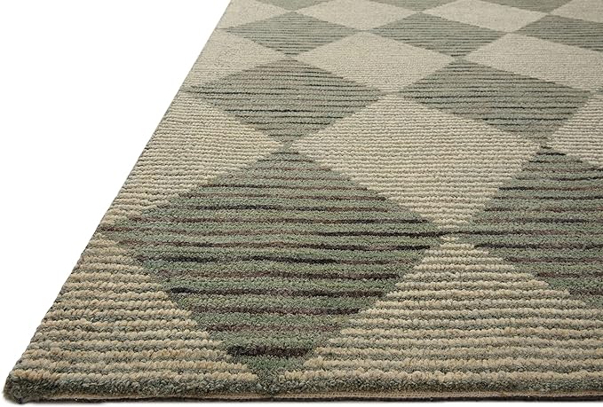 Loloi Chris Loves Julia Francis Collection FRA-01 Spa/Granite 3'-6" x 5'-6" Accent Rug