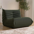 Bean Bag Chair, Fireside Chair Bean Bag Sofa Large Bean Bag Chair for Adults, Bean Bag Chairs for Teens with High Density Comfortable Foam, Memory Foam Lazy Sofa for Living Room, Bedroom (Green)