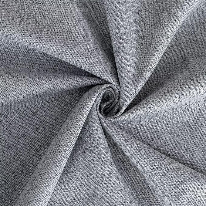 100% Blackout Curtains 108 Inches Long 2 Panels Set, Black Out Curtains for Living Room, Light Grey Thermal Insulated Grommet Drapes Bedroom Luxury Decor Privacy(52W × 108L inch, Light Grey)