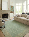 Loloi Chris Loves Julia Francis Collection FRA-02 Green/Natural 2'-3" x 3'-9" Accent Rug