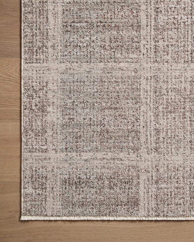 Loloi Angela Rose Ember Collection EMB-10 Fog/Dove 2'-7" x 10'-0" Runner Rug