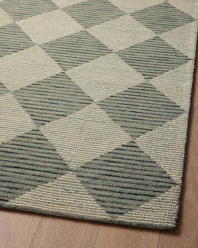 Loloi Chris Loves Julia Francis Collection FRA-01 Spa/Granite 3'-6" x 5'-6" Accent Rug