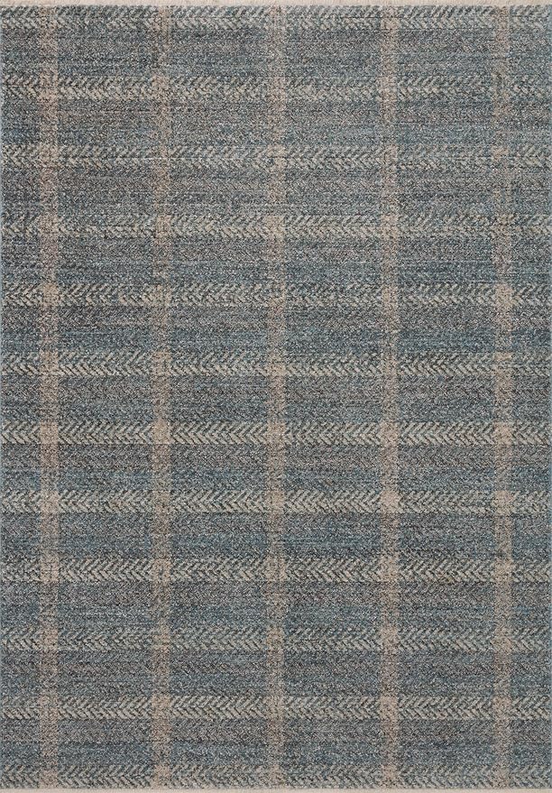 Loloi Angela Rose Ember Collection EMB-03 Blue/Beige 11'-6" x 15'-7" Area Rug