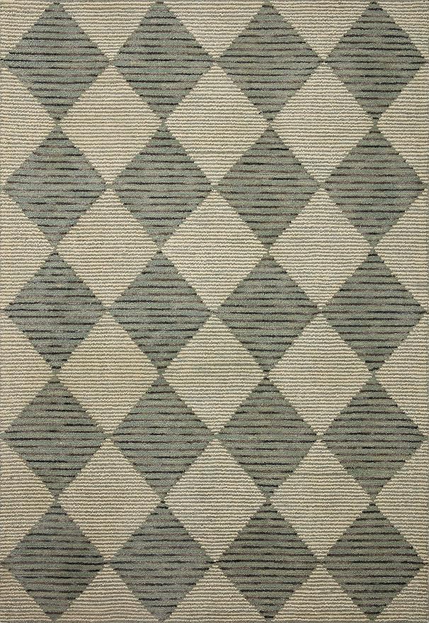 Loloi Chris Loves Julia Francis Collection FRA-01 Spa/Granite 8'-6" x 12' Area Rug