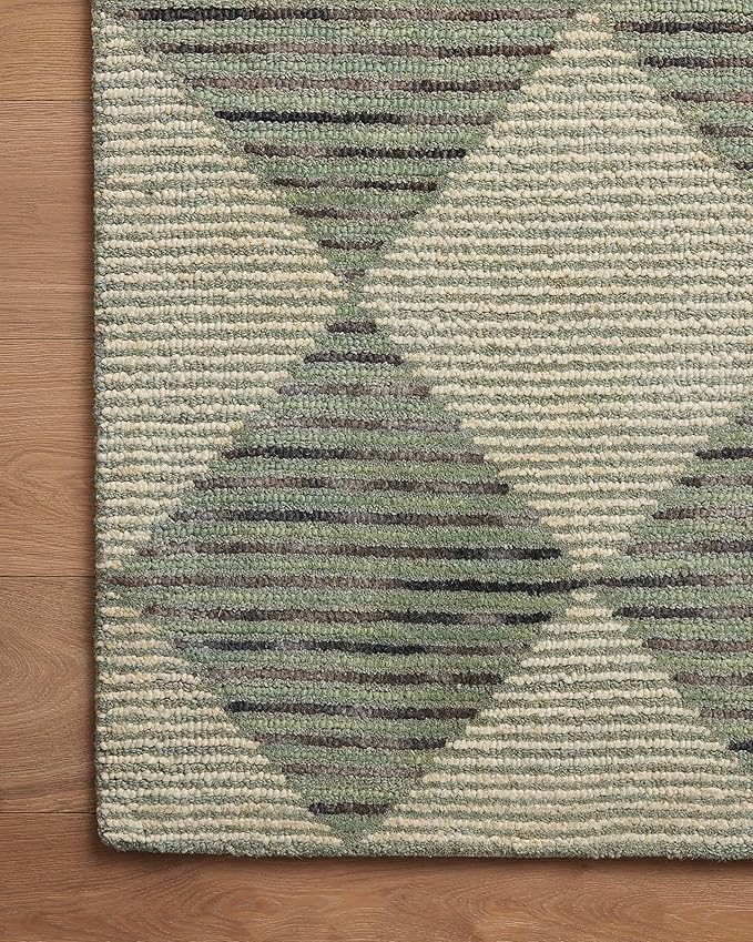 Loloi Chris Loves Julia Francis Collection FRA-01 Spa/Granite 5'-0" x 7'-6" Area Rug