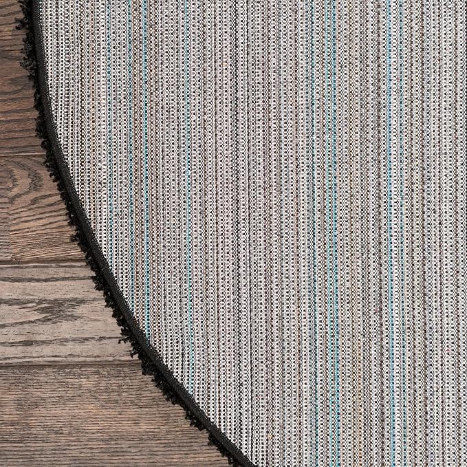 Unique Loom Solid Shag Collection Area Rug (3' 3" x 5' 3" Oval, Jet Black)