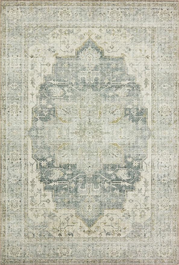 Loloi Skye Collection SKY-12 Charcoal/Dove 9'-0" x 12'-0" Area Rug
