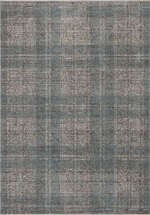 Loloi Angela Rose Ember Collection EMB-09 Denim/Charcoal 2'-7" x 7'-6" Runner Rug