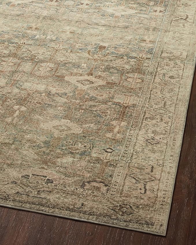 Loloi Margot Collection MAT-04 Antique/Sage 8'-6" x 11'-6" Area Rug feat. CloudPile, No-Shed Easy Clean Large Patterned Area Rug for Living Room, Bedroom, Dining Area