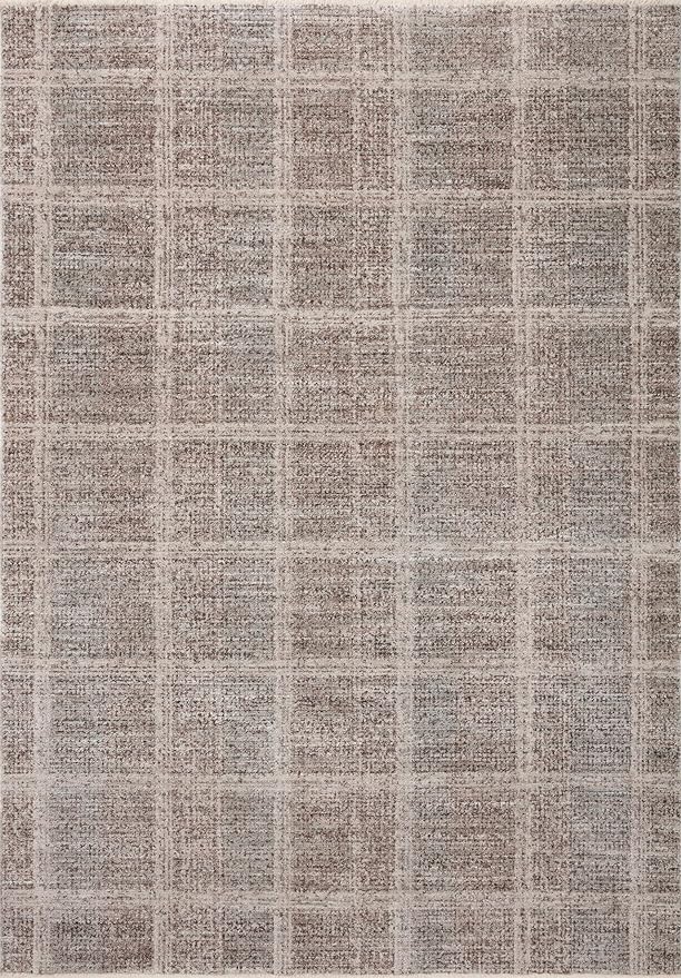 Loloi Angela Rose Ember Collection EMB-10 Fog/Dove 2'-7" x 7'-6" Runner Rug