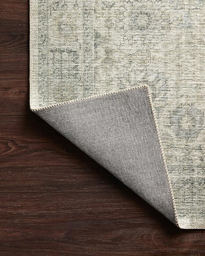 Loloi II Skye Collection SKY-14 Natural/Sage 2'-6" x 7'-6" Runner Rug