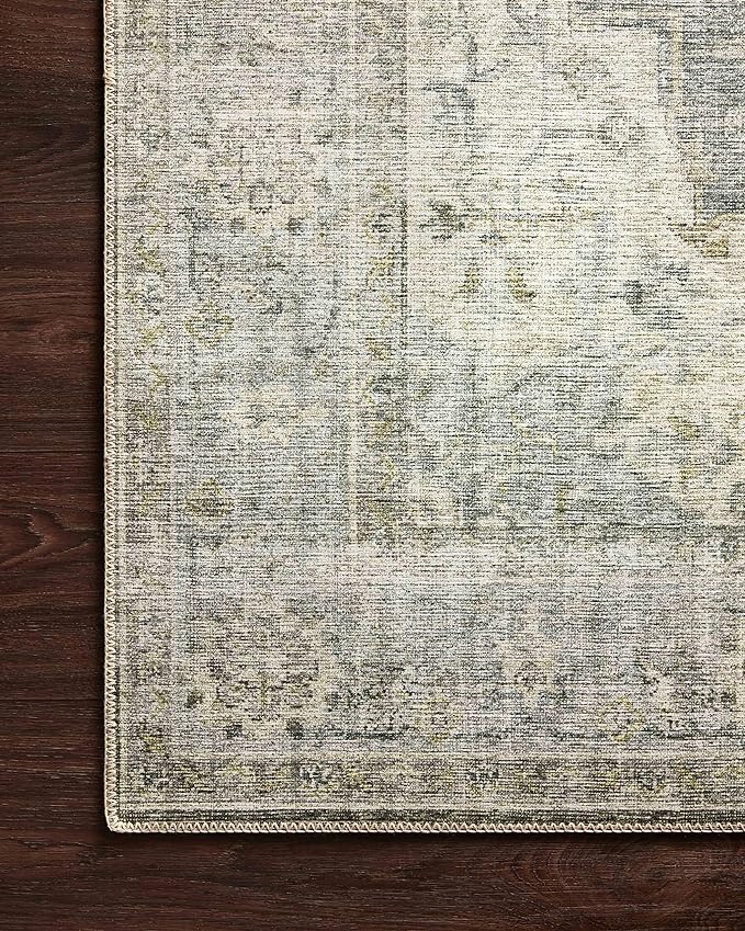 Loloi Skye Collection SKY-12 Charcoal/Dove 2'-6" x 10'-0" Runner Rug