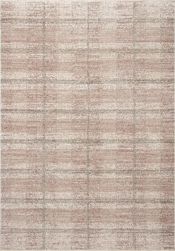 Loloi Angela Rose Ember Collection EMB-06 Clay/Mist 5'-3" x 7'-6" Area Rug